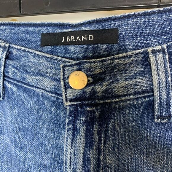 J brand ruby acid wash high rise crop jeans 26 - Picture 3 of 8
